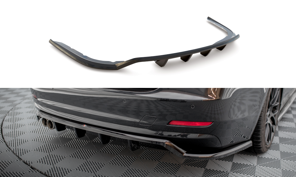 Rear Splitter (With Vertical Bars) suitable for BMW 4 Gran Coupe F36