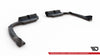 BMW - XM - G09 - CENTRAL REAR SPLITTER (WITH VERTICAL BARS)