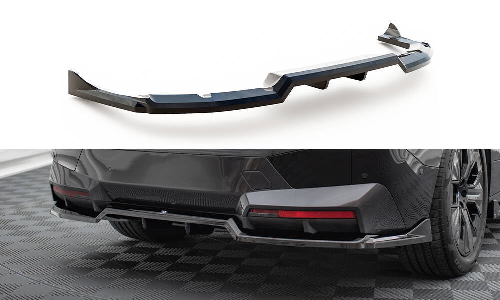 Rear Splitter (With Vertical Bars) suitable for BMW iX M-Pack i20