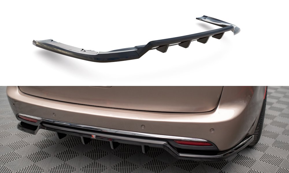 Rear Splitter (With Vertical Bars) suitable for Chrysler Pacifica Mk2