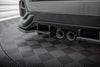Honda - Civic Sport - MK10 - Central Rear Splitter (with vertical bars) + Flaps