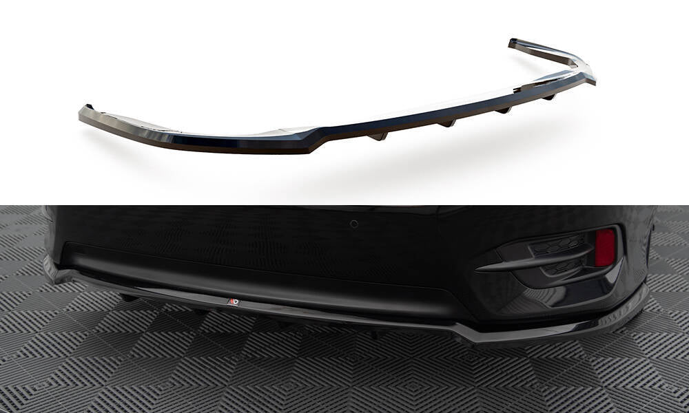 Rear Splitter (With Vertical Bars) suitable for Honda Civic Mk10