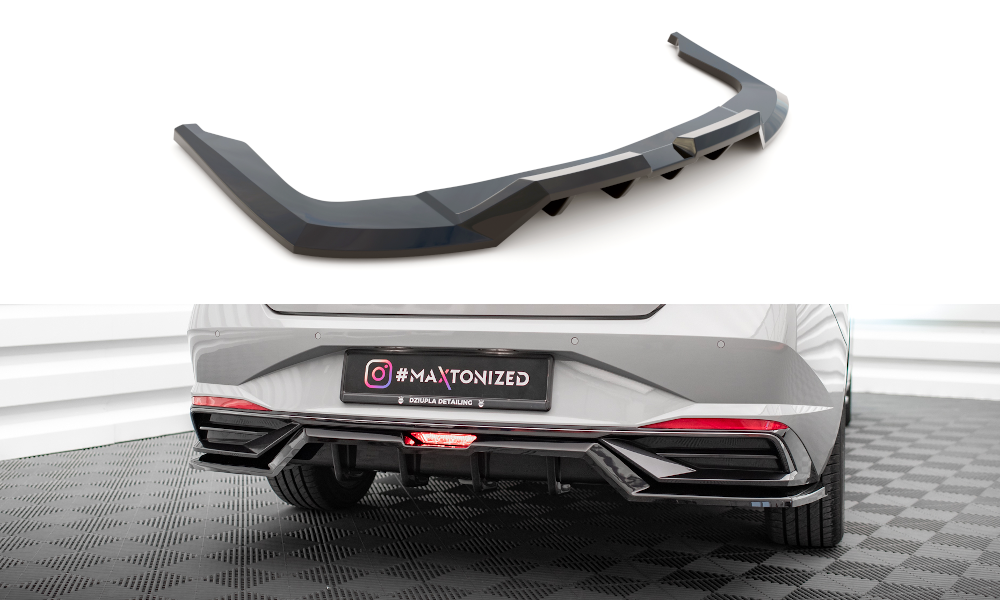 Rear Splitter (With Vertical Bars) suitable for Hyundai Elantra Mk7