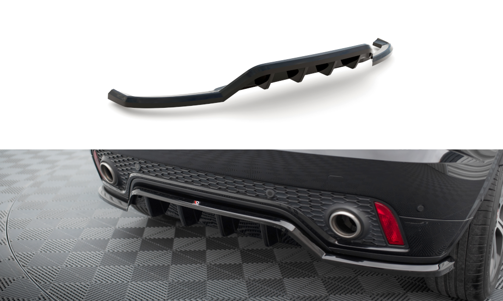 Rear Splitter (With Vertical Bars) suitable for Jaguar E-Pace R-Dynamic X540