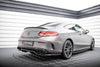 MERCEDES - AMG C43 - Coupe C205 - Facelift - Central Rear Splitter (with vertical bars)