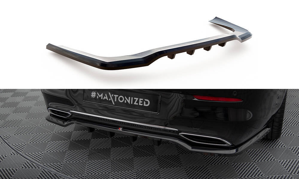 Rear Splitter (With Vertical Bars) suitable for Mercedes-Benz CLA Coupe C118
