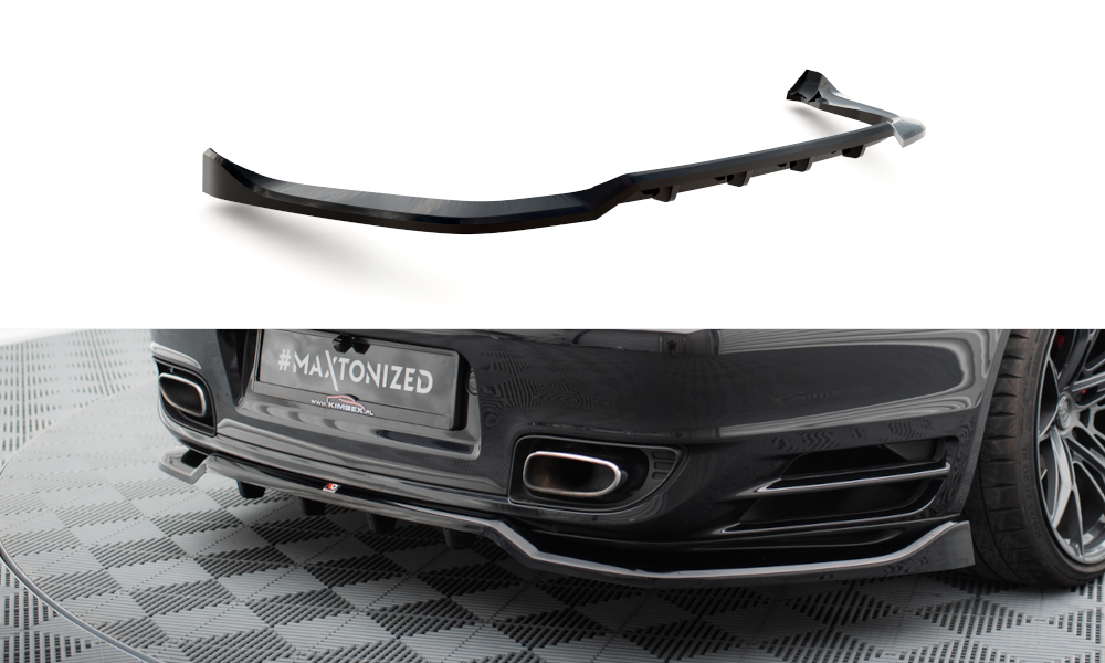 Rear Splitter (With Vertical Bars) suitable for Porsche 911 Turbo 997