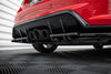 Honda - Civic Type - R - MK11 FL5 - Central Rear Splitters (with Vertical Bars) - V1 + Flaps