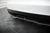 Tesla - Model S Plaid - Facelift - Central Rear Splitter - (With Vertical Bars) - V1
