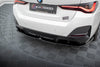 BMW - I4 G26 - M-PACK - Central Rear Splitter (with Vertical Bars) - V2