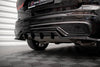 Volvo - XC 60 MK2 - R-DESIGN - Facelift - Central Rear Splitter (With Vertical Bars)