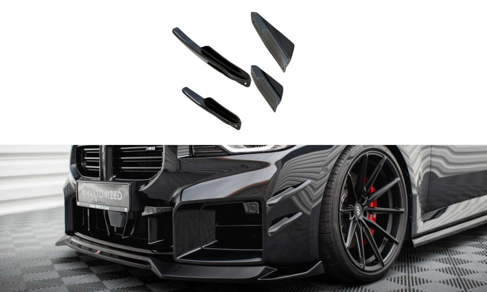 Front Bumper Wings (Canards) suitable for BMW M2 G87
