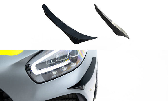 Mercedes - AMG GT C C190 Facelift - Front Bumper Wings (Canards)