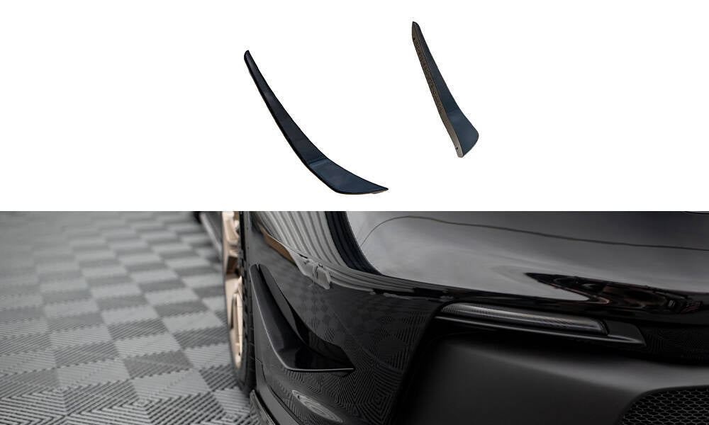 Front Bumper Wings (Canards) suitable for Porsche 911 992 GT3