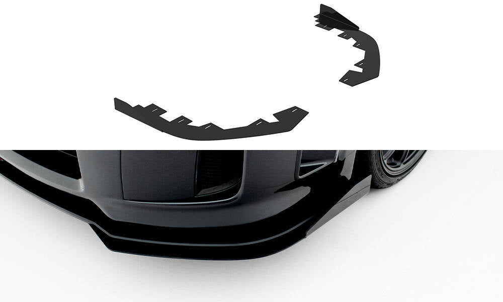 FOR SUBARU - IMPREZA WRX STI - MK3 FACELIFT - FRONT FLAPS