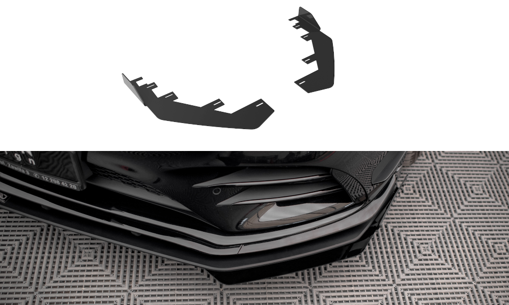 Front Flaps suitable for Mercedes A35 AMG / AMG-Line Aero Pack W177