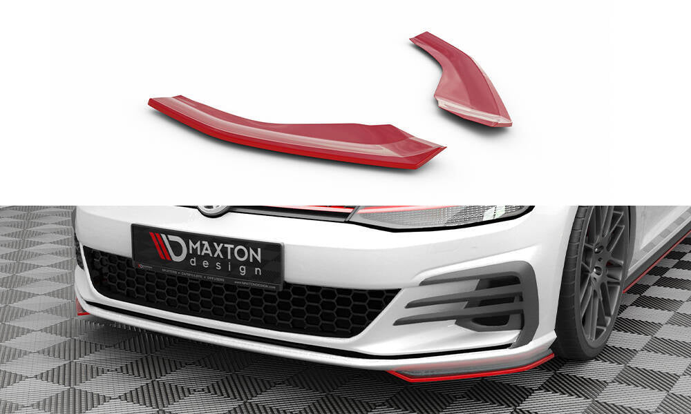 FOR VOLKSWAGEN - MK7.5 GTI - FACELIFT - FRONT SIDE SPLITTERS