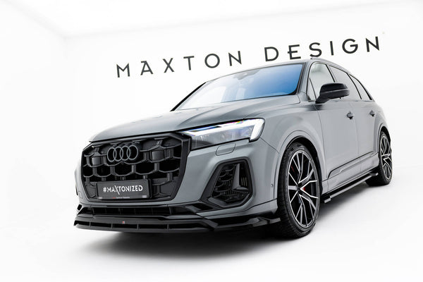FOR AUDI - Q7 S-LINE / SQ7 - MK2 FACELIFT 2 - FRONT SPLITTER