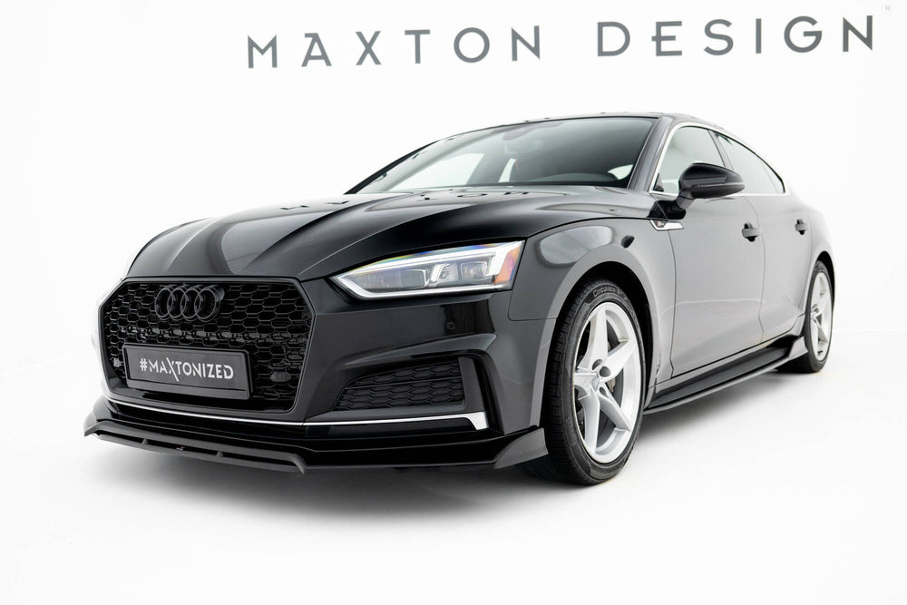 FOR AUDI - S5 / A5 S-LINE COUPE / SPORTBACK - B9 - FRONT SPLITTER - V3