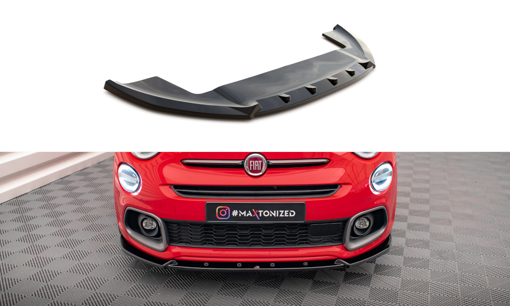 Front Splitter suitable for Fiat 500X Sport Mk1 Facelift
