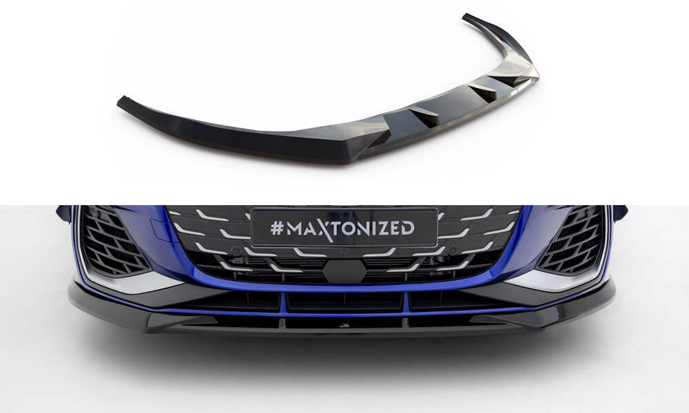 FOR AUDI - S3 / A3 S-LINE - 8Y FACELIFT - FRONT SPLITTER - V1