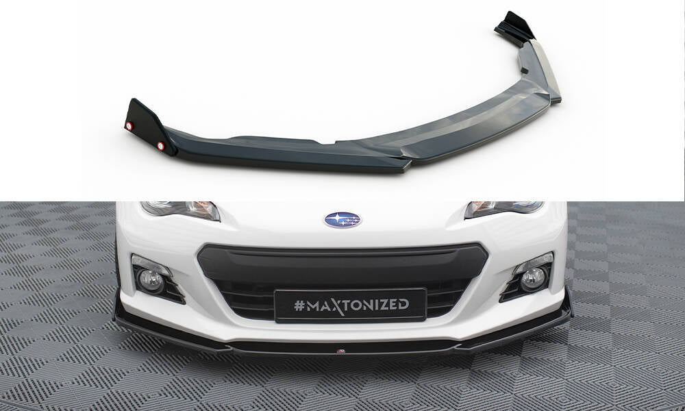 FOR SUBARU - BRZ - MK1 - FRONT SPLITTER - V1 + FLAPS