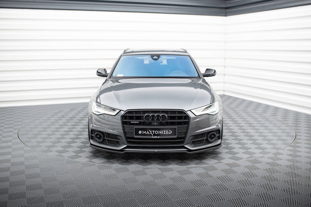 Front Splitter V.2 suitable for Audi A6 / A6 C7 S-line/ S6 C7 Facelift