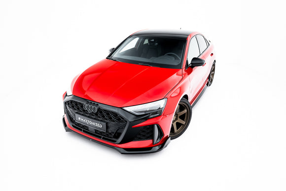 Audi - RS3 Sedan - 8Y Facelift - Front Splitter - V2