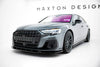 Audi - S8 / A8 S-Line - D5 Facelift - Front Splitter - V2