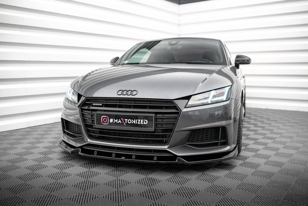 FOR AUDI - TT S / S-LINE 8S - FRONT SPLITTER - V2