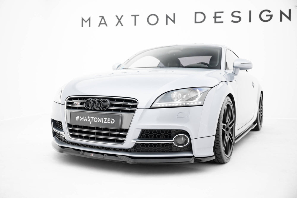 FOR AUDI - TT S / TT S-LINE - 8J FACELIFT - FRONT SPLITTER - V2
