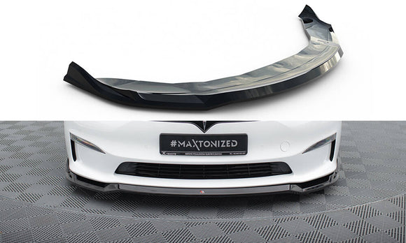 Tesla - Model S Plaid - Facelift - Front Splitter - V2
