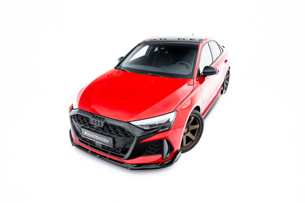 FOR AUDI - RS3 SEDAN - 8Y FACELIFT - FRONT SPLITTER - V3