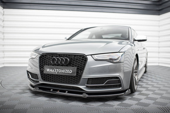 Audi - S5/ A5 S-Line - B8 Facelift - Front Splitter - V3