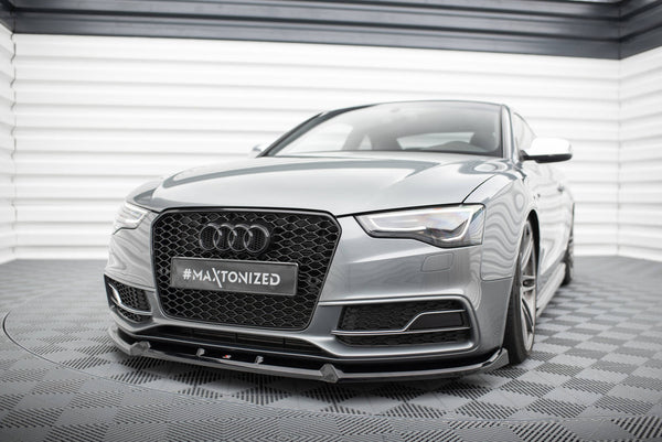 Audi - S5/ A5 S-Line - B8 Facelift - Front Splitter - V3