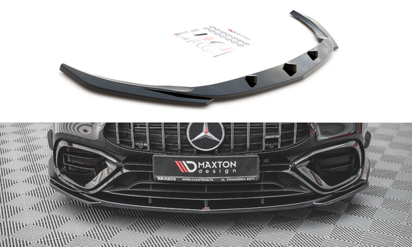 Mercedes - CLA - 45 AMG - AERO - C118 - Front Splitter - V3