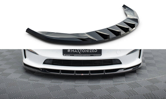 Tesla - Model S Plaid - Facelift - Front Splitter - V3