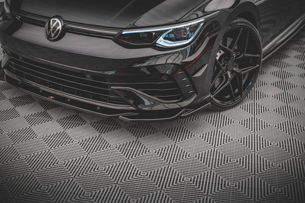 FOR VOLKSWAGEN - MK8 GOLF R - FRONT SPLITTER - V4
