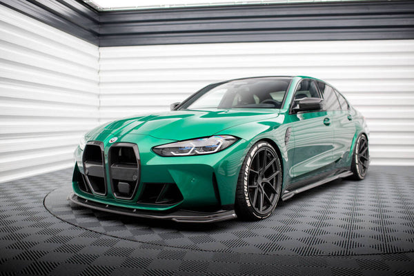 FOR BMW - M3 SEDAN / TOURING G80 / G81 & M4 G82 - CARBON FIBER FRONT SPLITTER - V2