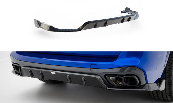 BMW - X5 M-PACK - G05 FACELIFT - CARBON FIBER REAR DIFFUSER