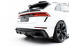 AUDI - RSQ8 - MK1 - CARBON FIBER REAR SIDE SPLITTERS (WORKS ONLY WITH THE REAR DIFFUSER)