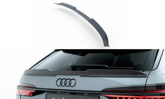 AUDI - RS6 C8 - TAILGATE SPOILER (LOWER) - CARBON FIBER