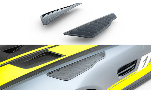 FOR MERCEDES - AMG GT C C190 FACELIFT - PREPREG CARBON FRONT FENDER SIDE VENTS