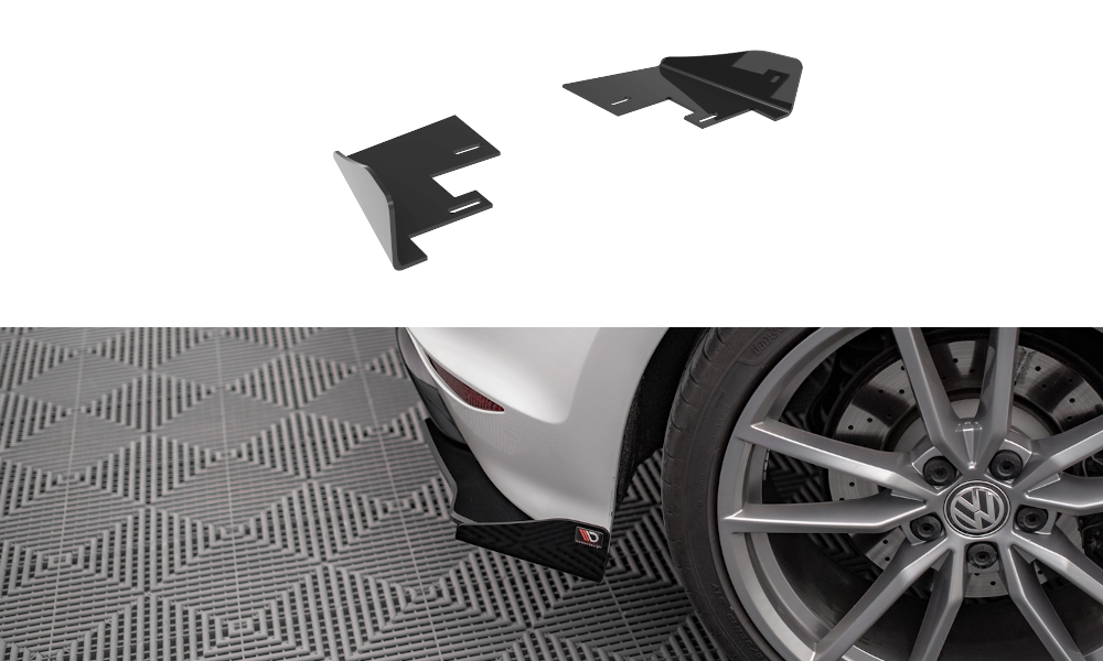 Rear Side Flaps suitable for Volkswagen Golf R Mk7