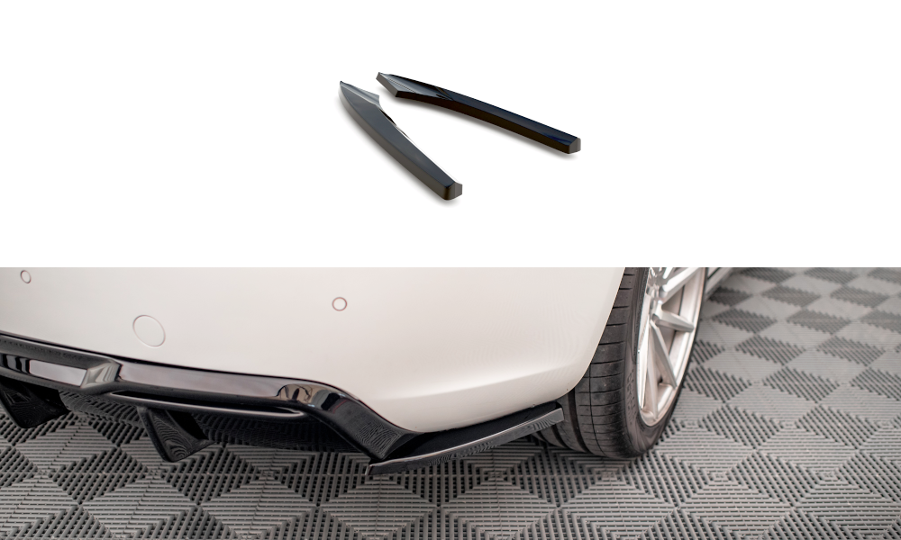 Rear Side Splitters suitable for Audi A5 Coupe 8T Facelift