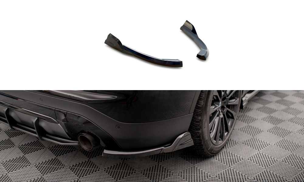 Rear Side Splitters suitable for BMW X3 x-Line G01