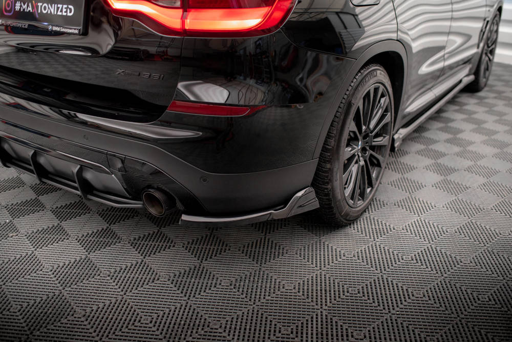 G01 Rear BMW - X3 - G01 - Rear Side Splitters – Maxton Design Canada