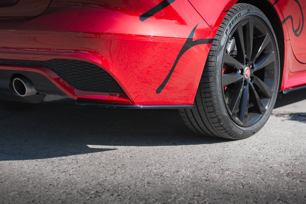 FOR JAGUAR - XE R-DYNAMIC X760 FACELIFT - REAR SIDE SPLITTERS