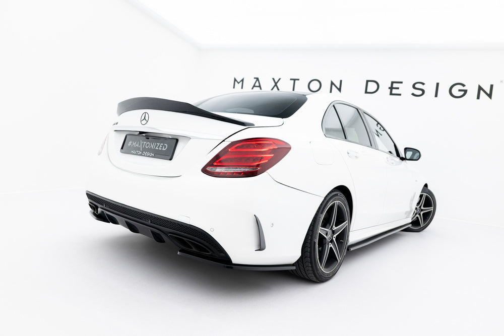 Rear Side Splitters suitable for Mercedes-Benz C AMG-Line / C43 AMG Sedan W205