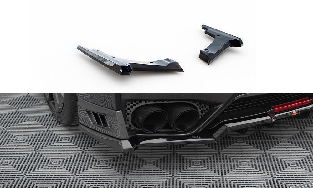 Rear Side Splitters suitable for Nissan GTR R35 Facelift